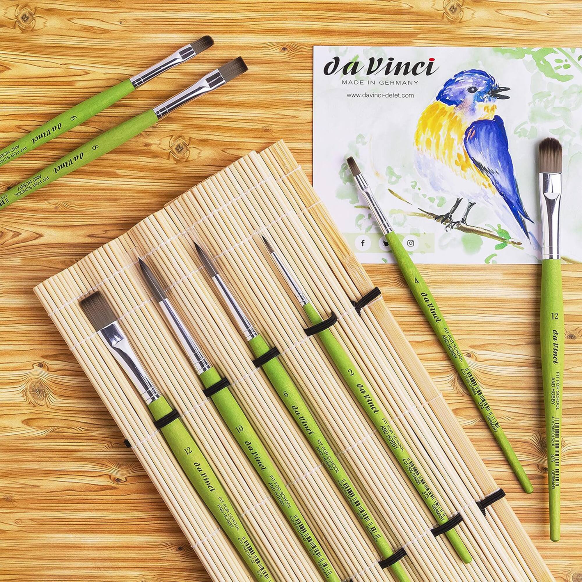 da Vinci FIT Synthetics 8 Piece Brush Set